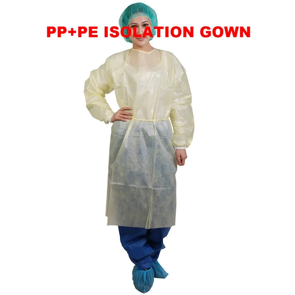 Medical Surgical Gown Isolation Grown in Safety Clothing