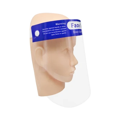 Aux États-Unis, stock de sécurité, écran facial de protection, visière médicale