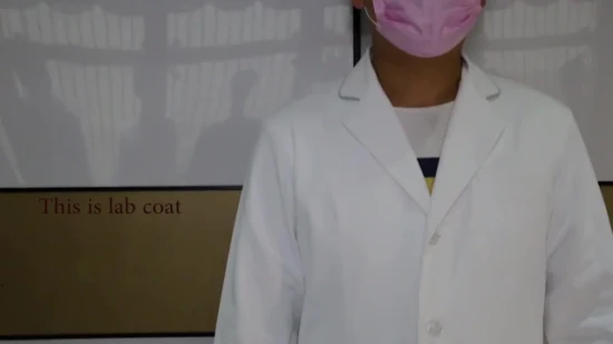 Blouse de laboratoire blanche médicale, blouse de laboratoire pour médecin d'hôpital, blouse de laboratoire pour femmes